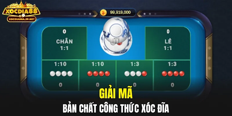 Giải mã bản chất công thức xóc đĩa 